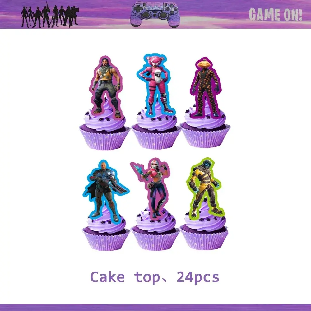Cake Topper-24pcs