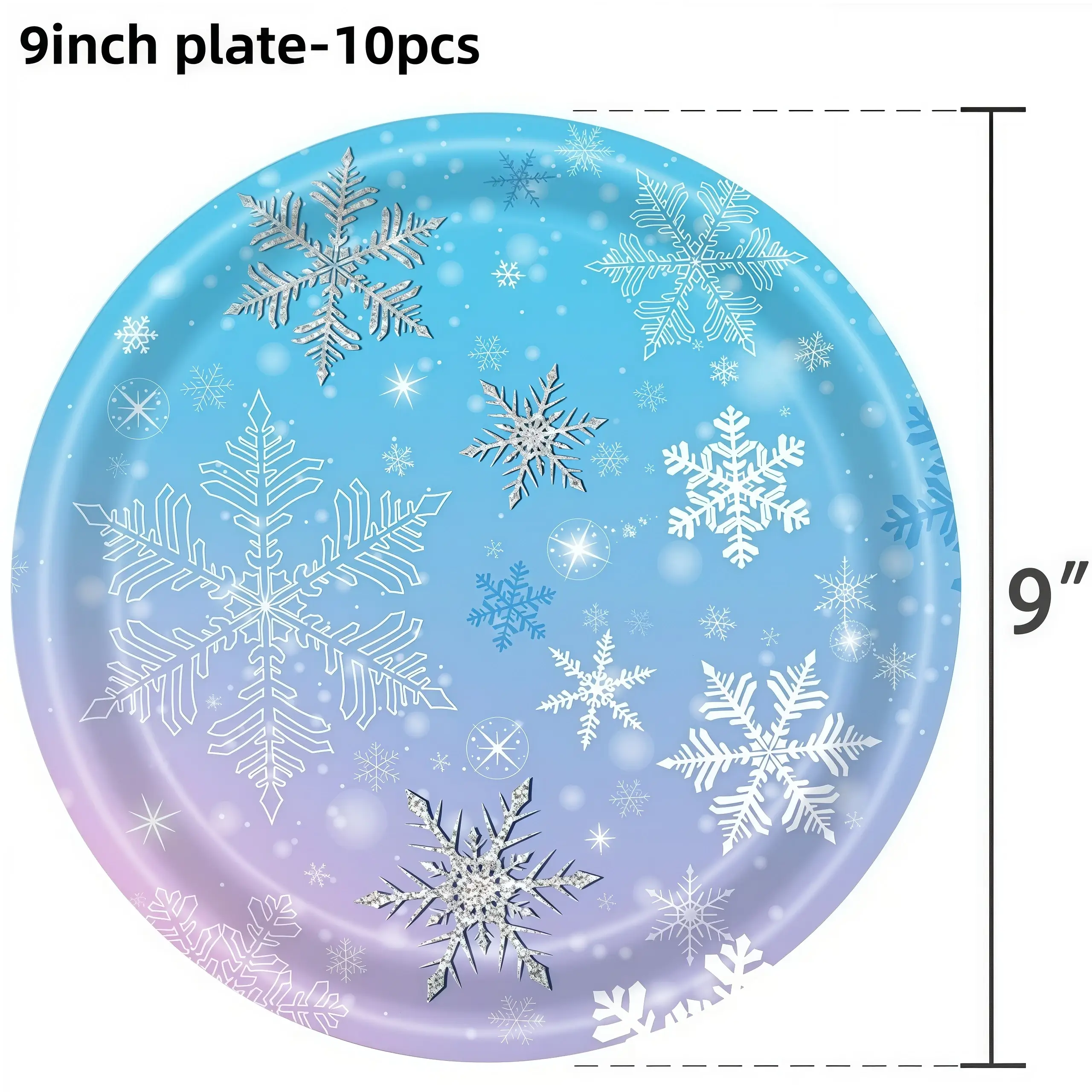 9inch plate-10pcs