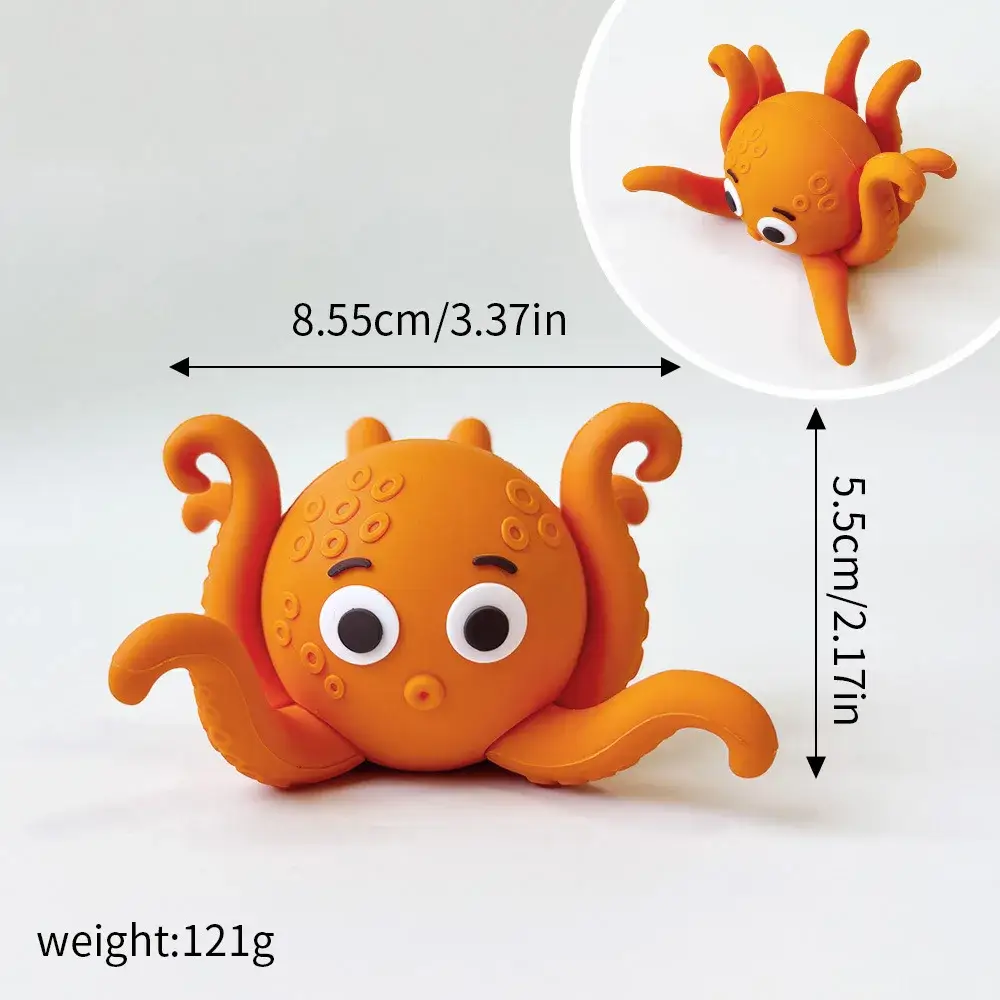 Octopus, Size as show
