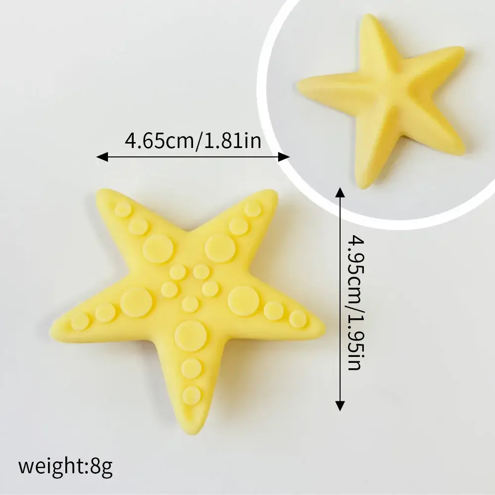 Starfish, Size as show