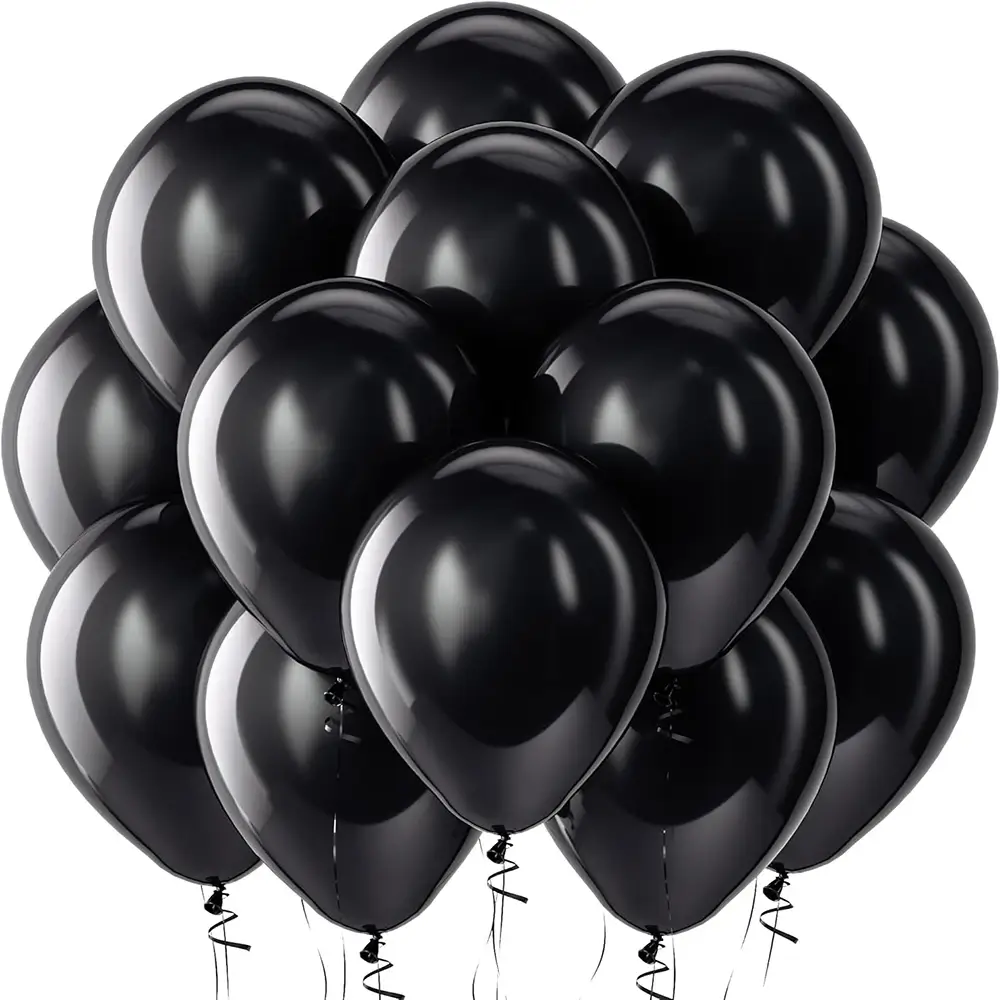 Black, 12inch 20pcs