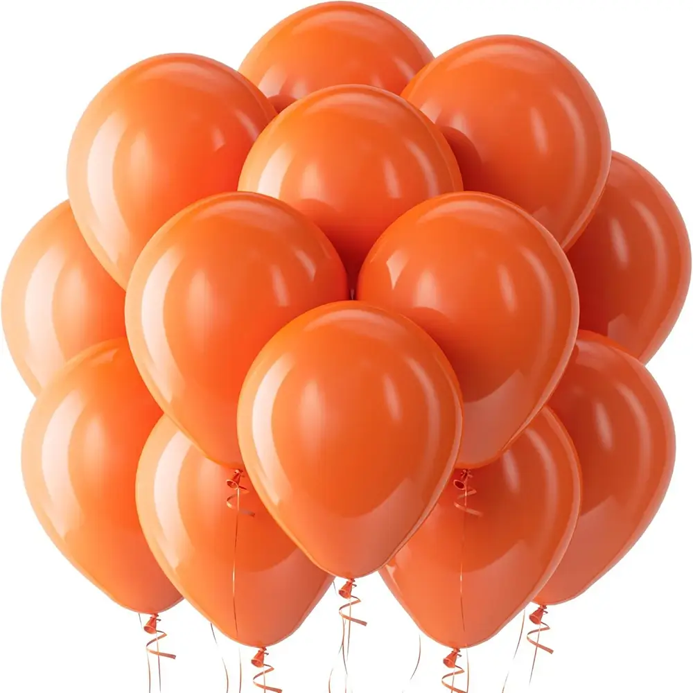 Orange, 12inch 20pcs