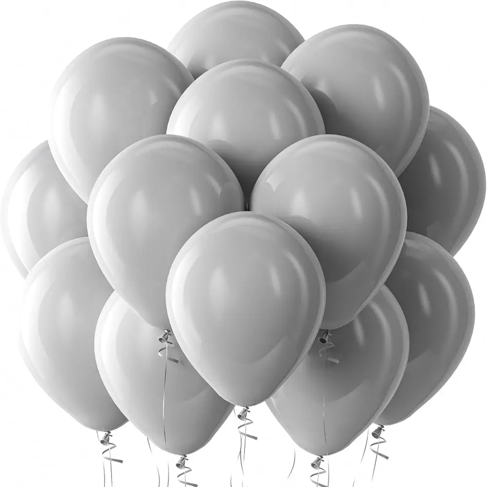 Grey, 10inch 20pcs