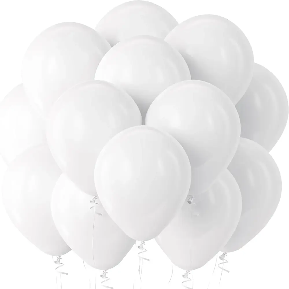 White, 12inch 20pcs