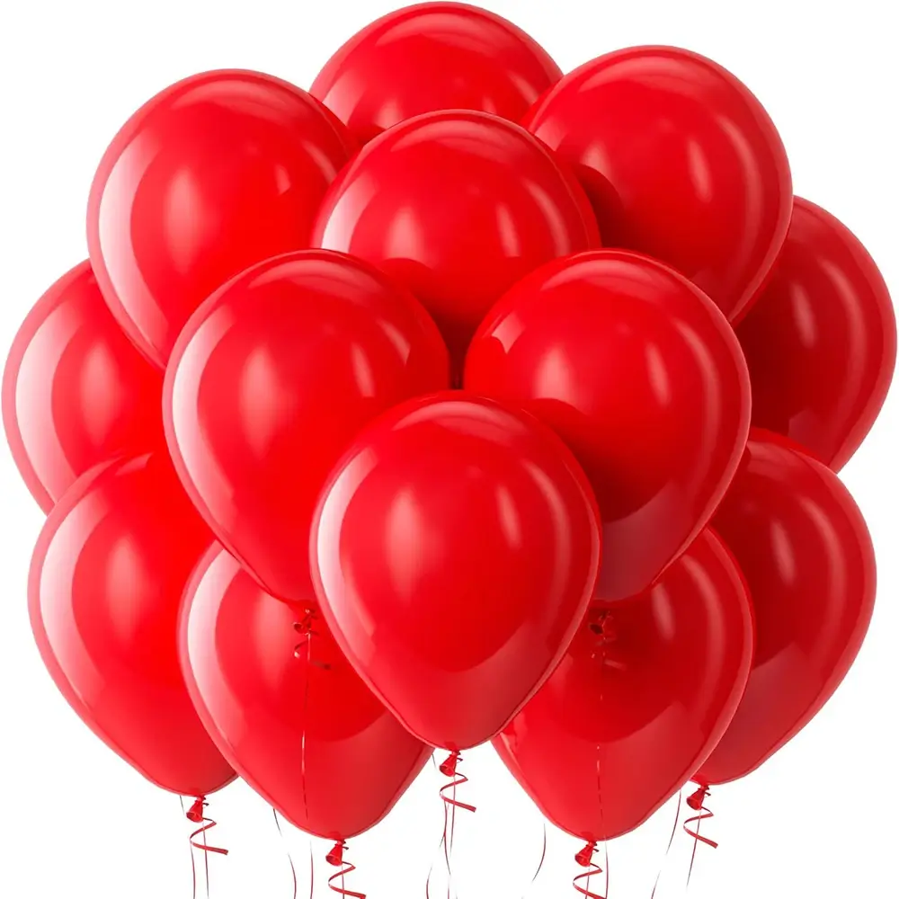 Red, 12inch 20pcs