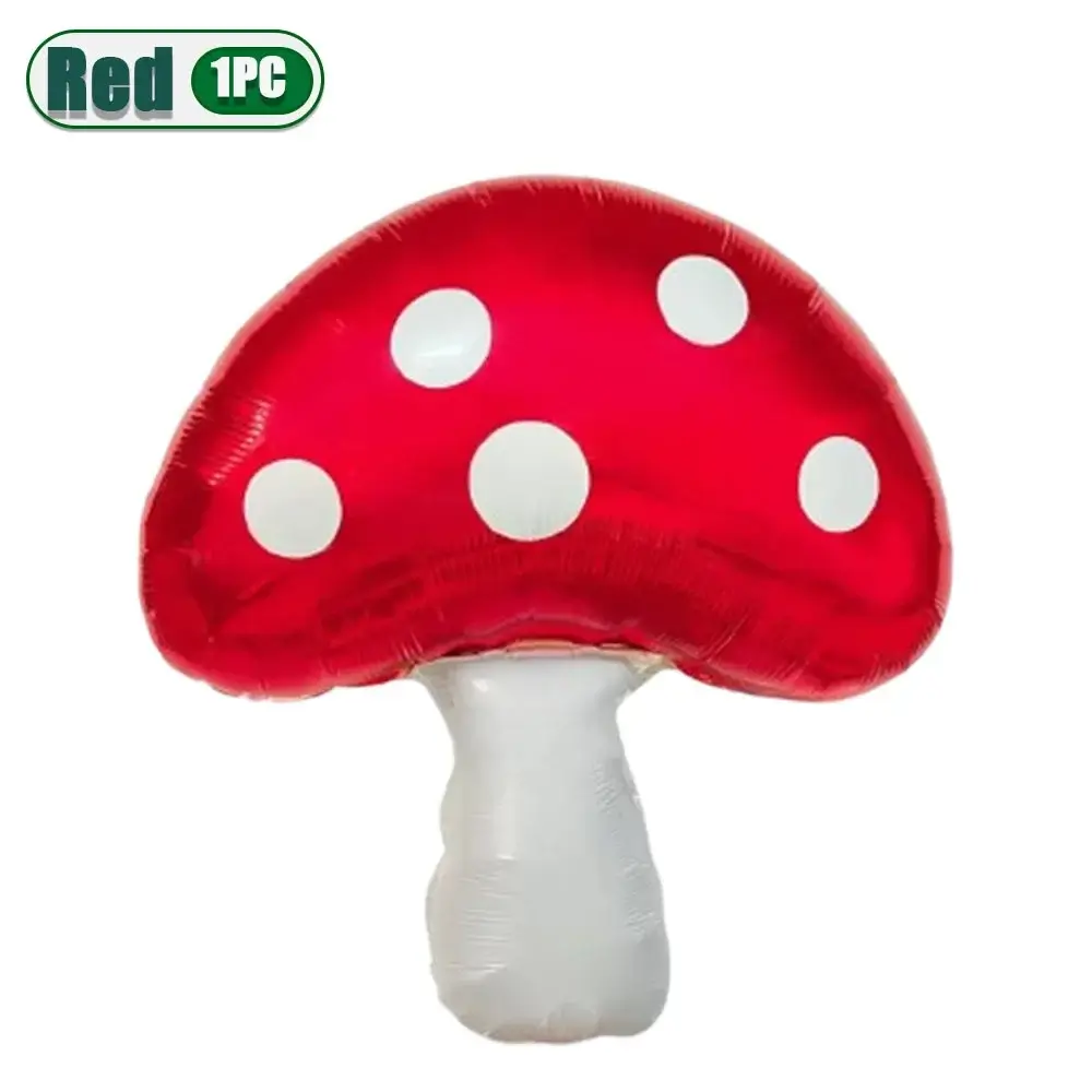 31x21 Inch Mushroom Foil Balloons Large Forest The