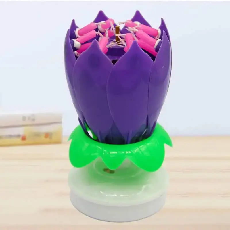 Candle Light-Purple