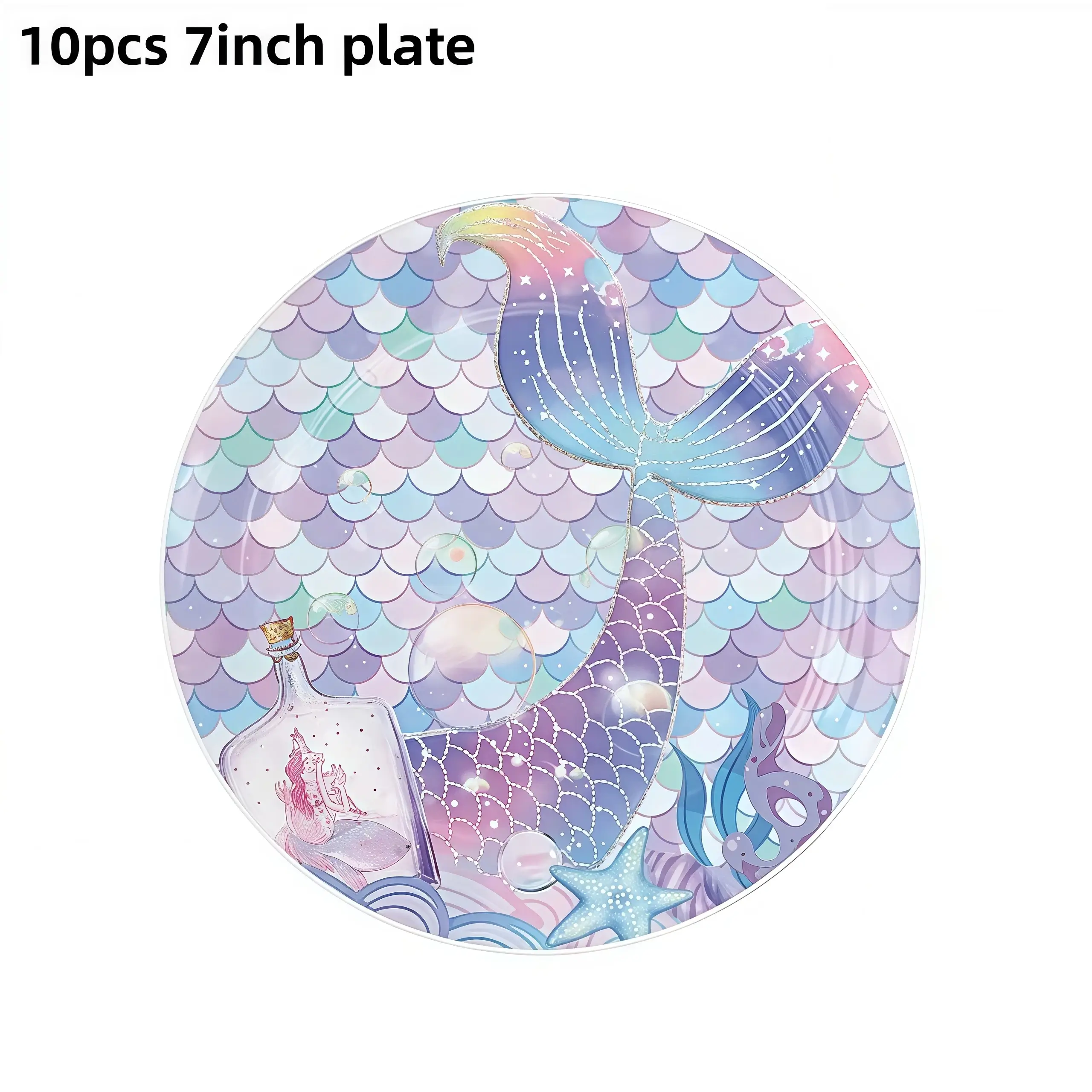10pcs 7inch plate, other
