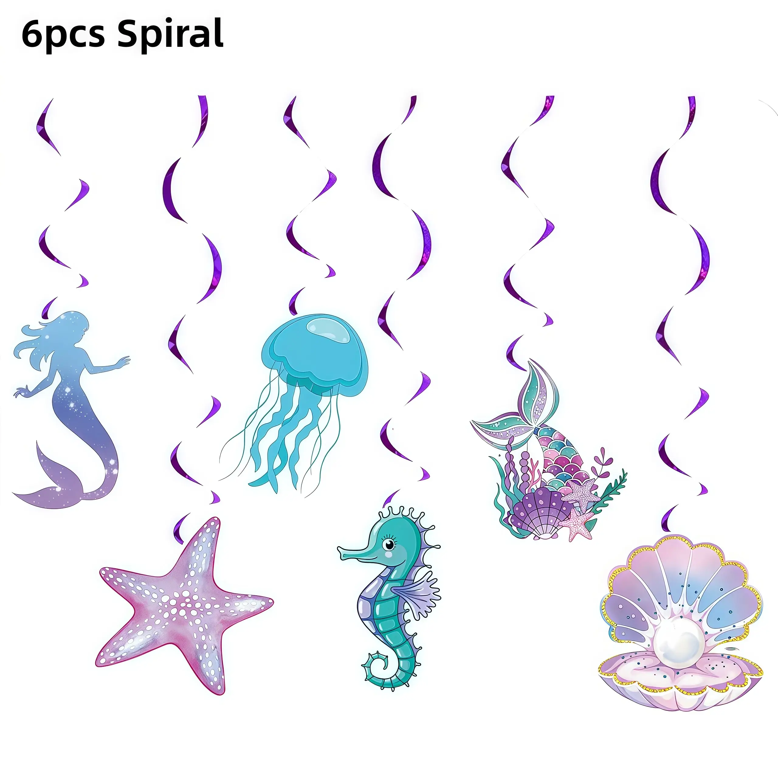 6pcs spiral, other