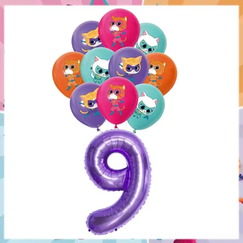 19pcs Balloon 9, others