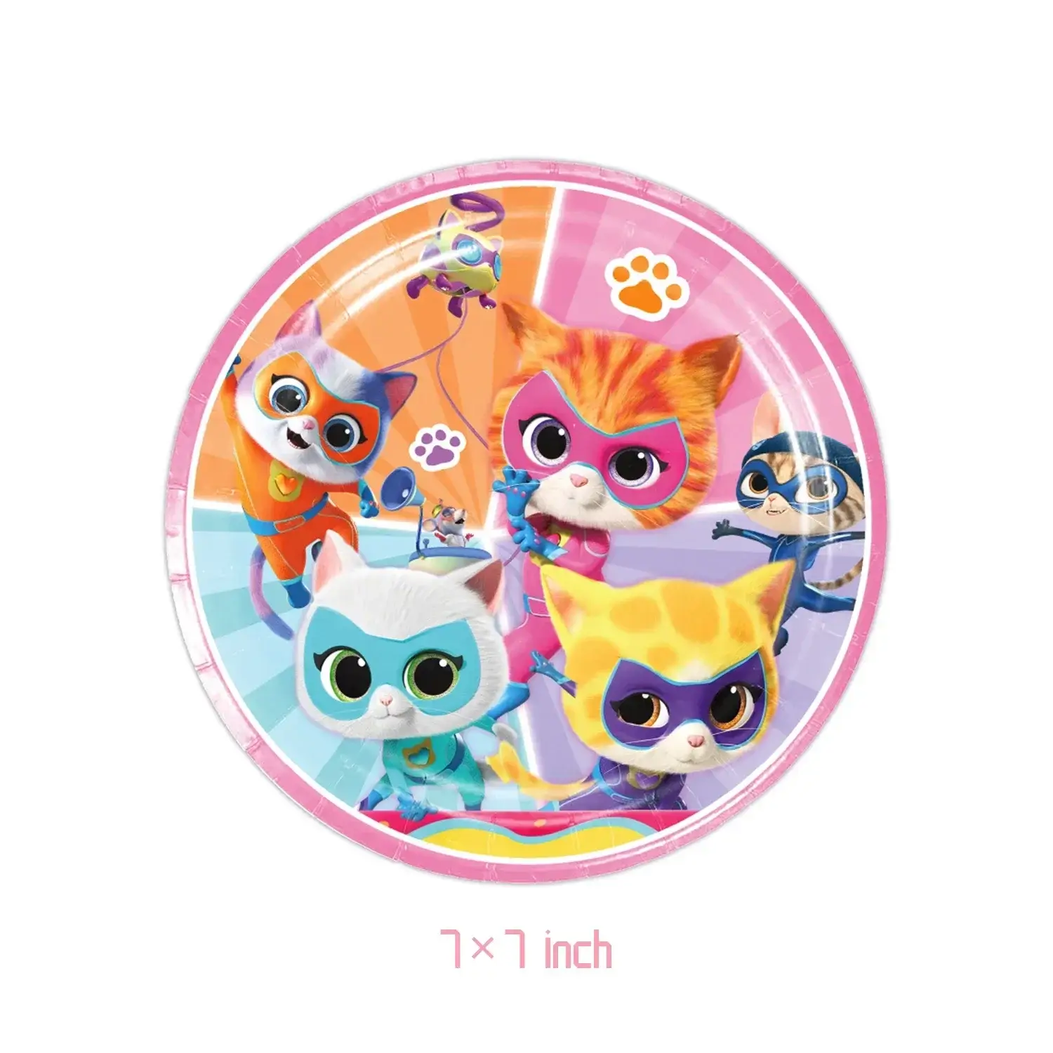 10pcs plate 7inch, others
