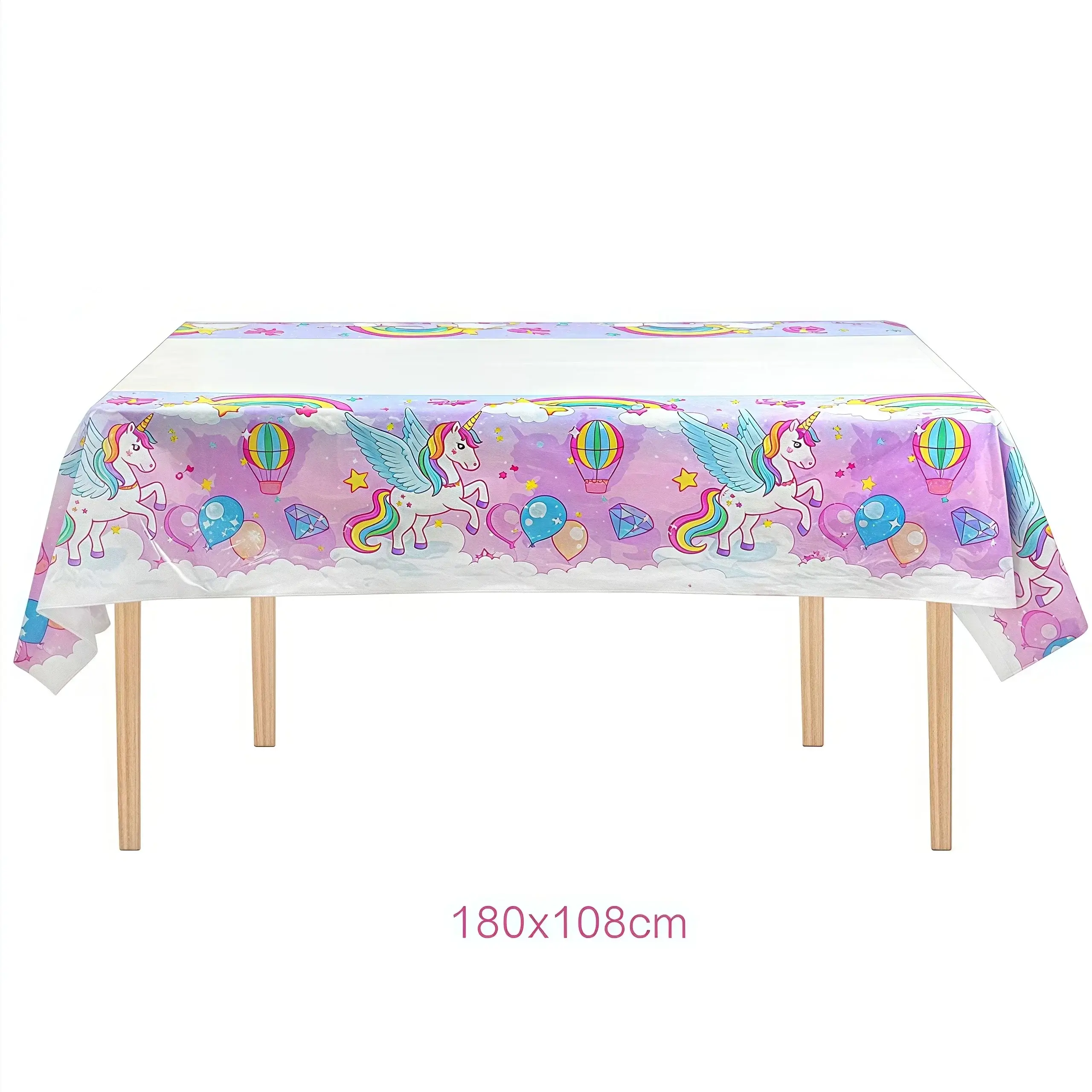 Kids Girls Unicorn Birthday Party Decorationa Blew