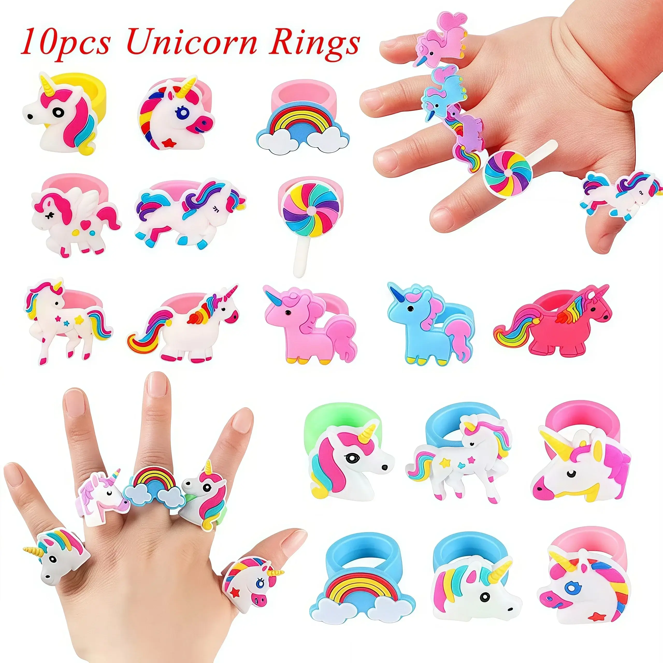 10pcs Rings, other 
