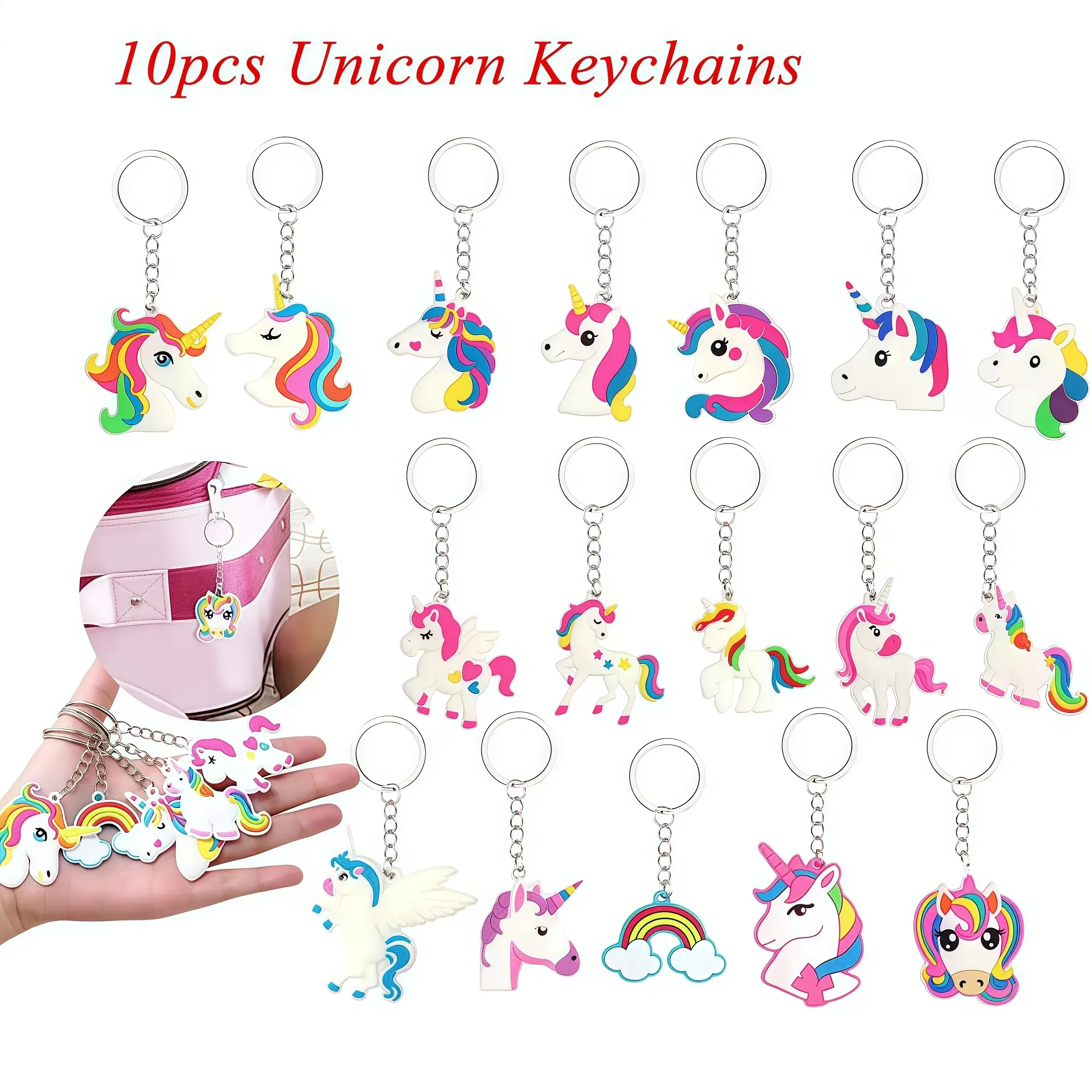 10pcs Keychains, other 