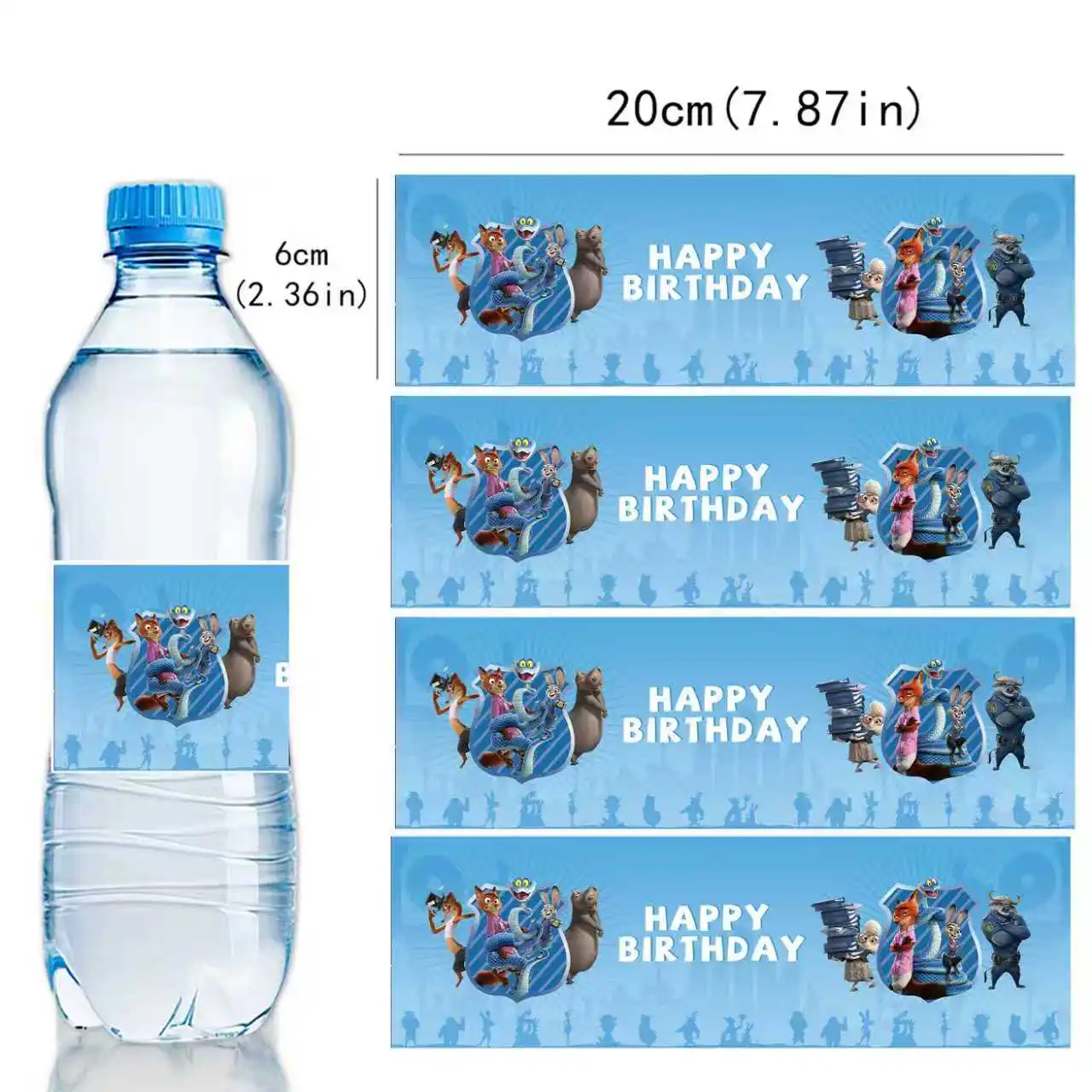 10pcs Bottle Sticker