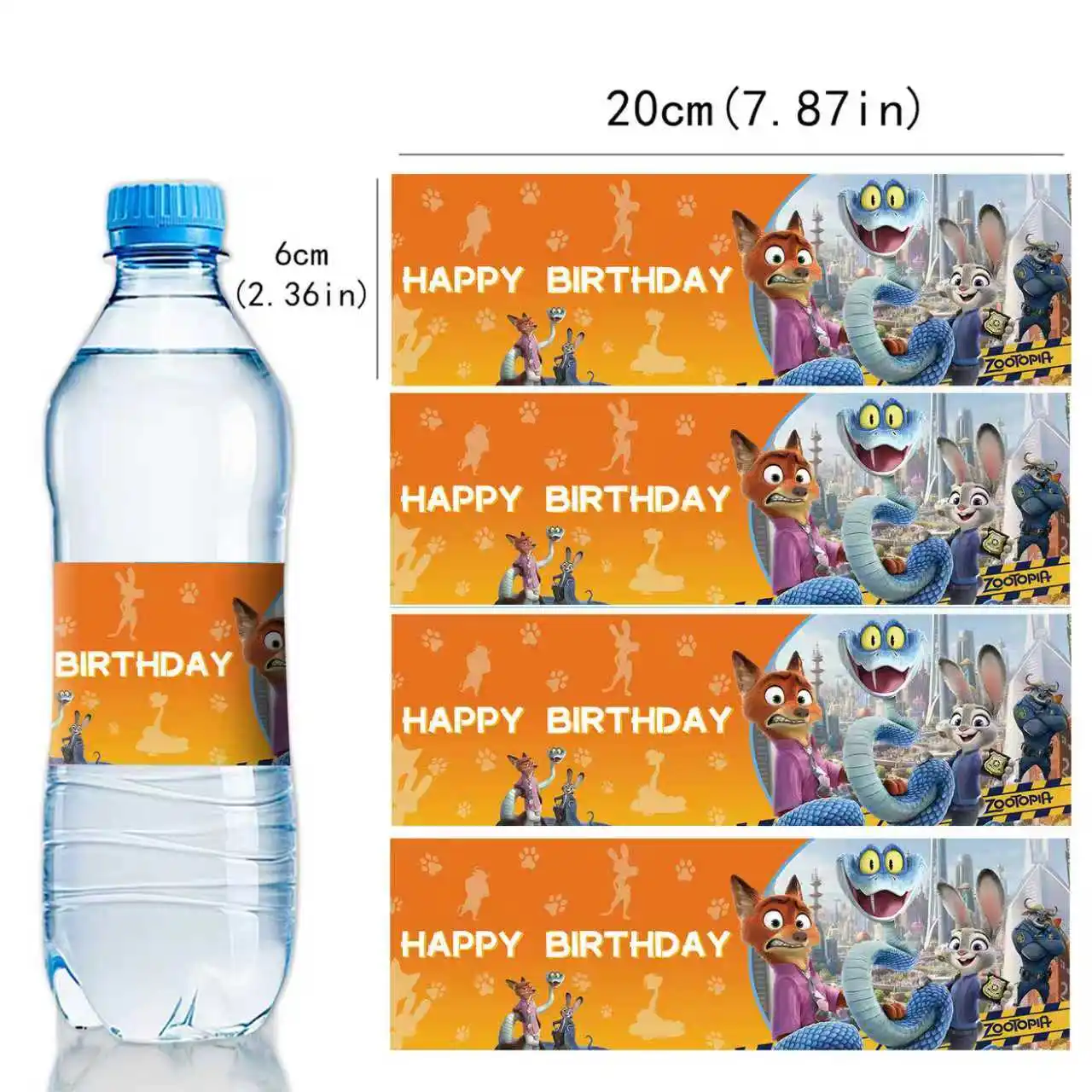 10pcs Bottle Sticker