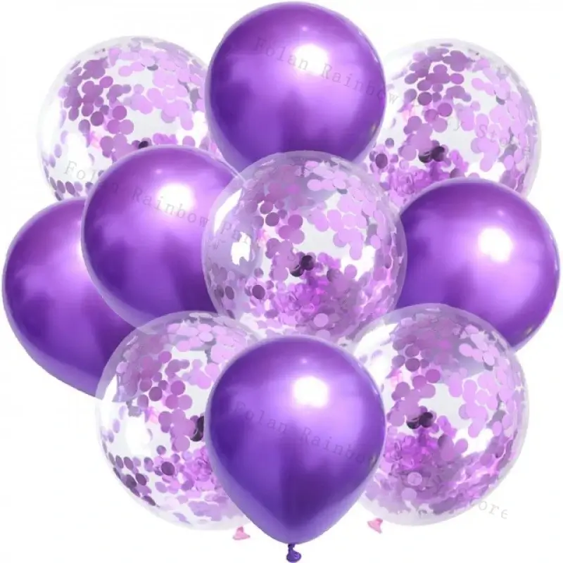 purple, 10pcs, 12inch
