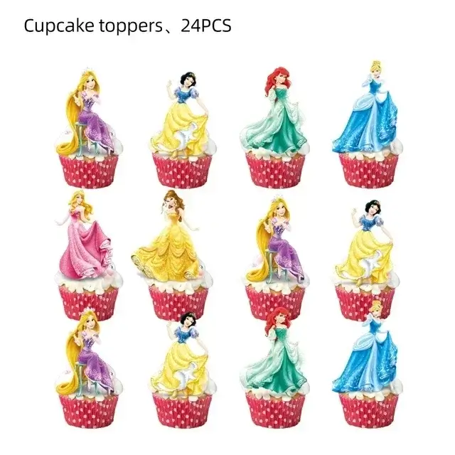 24pcs cake topper, others