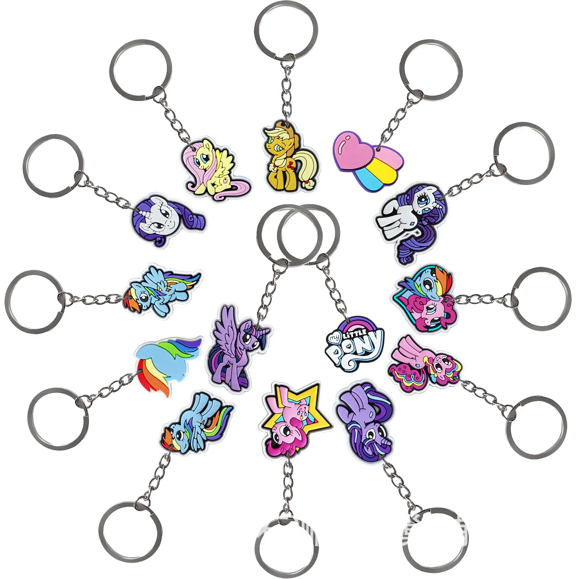 10pcs keychain