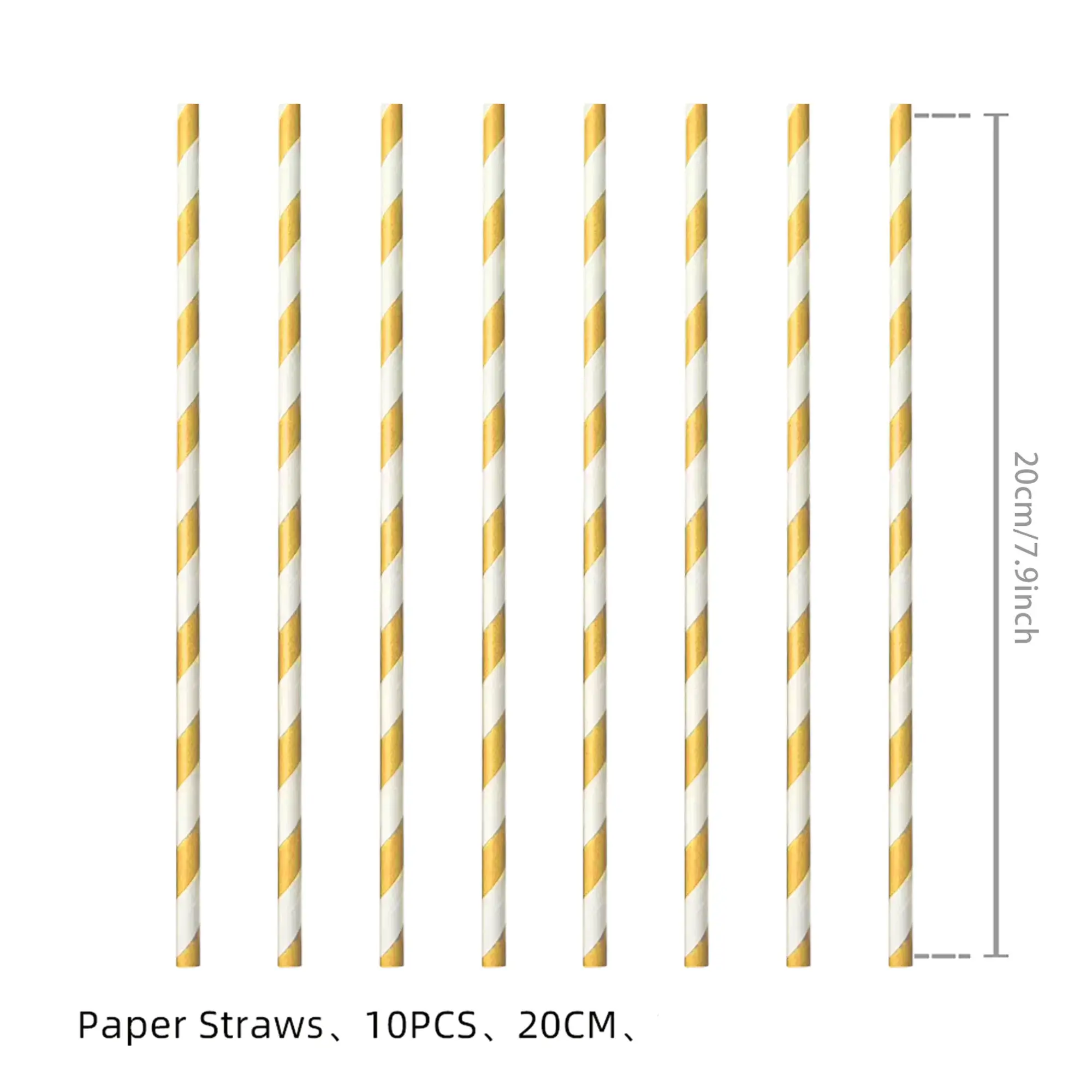 straw-10pcs, as shown