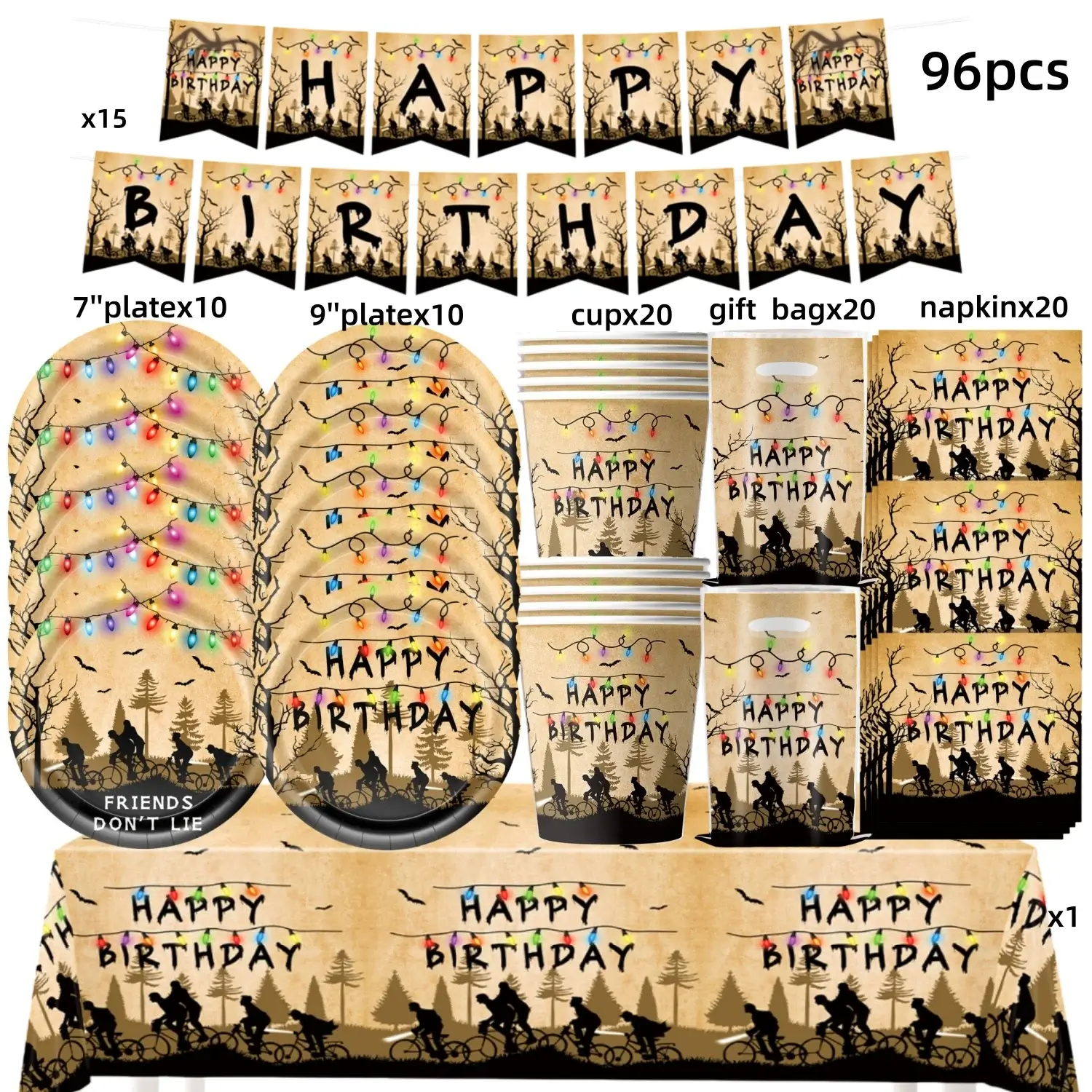 BPPQLZZ-96pcs, as shown