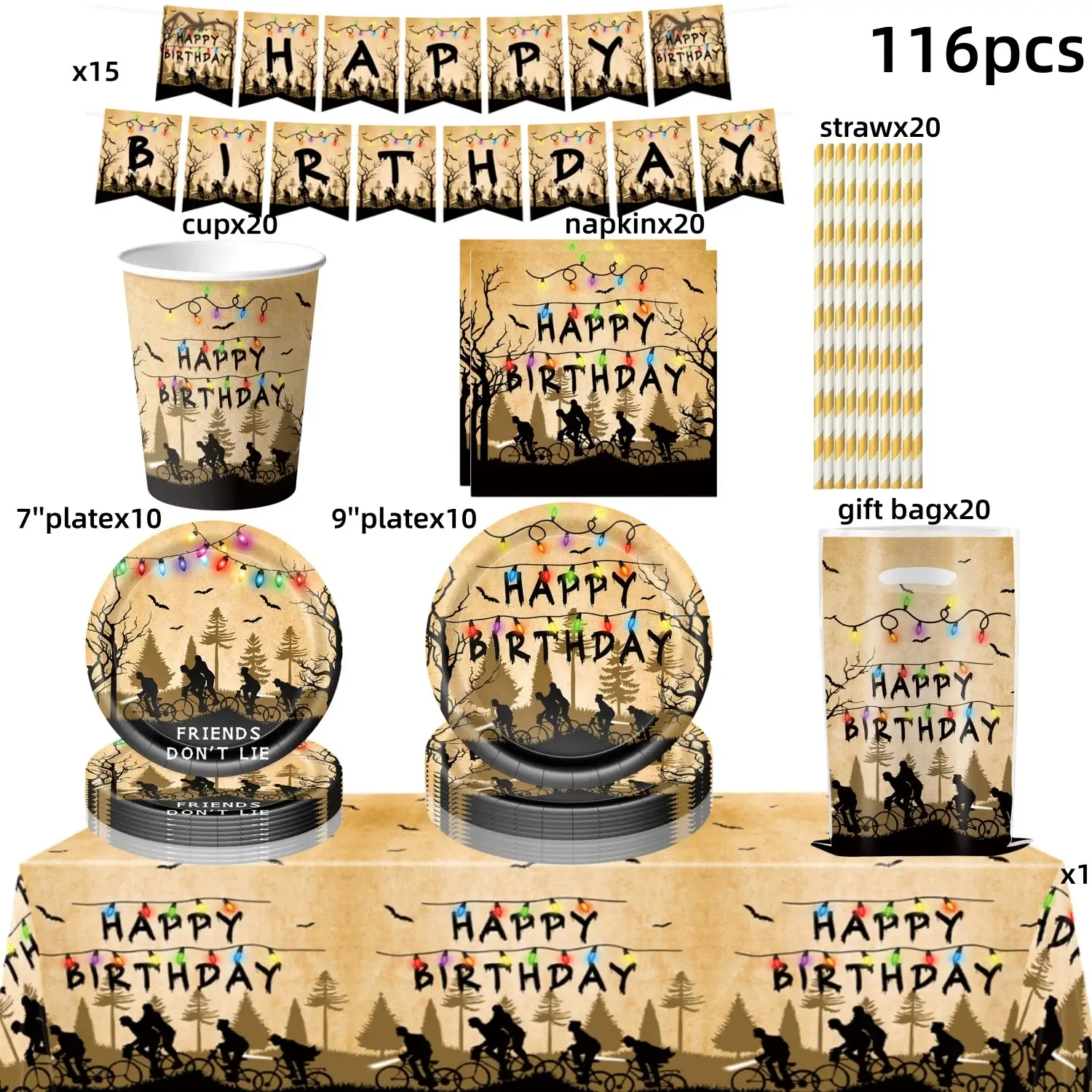 BPPXQLZZ-116pcs, as shown