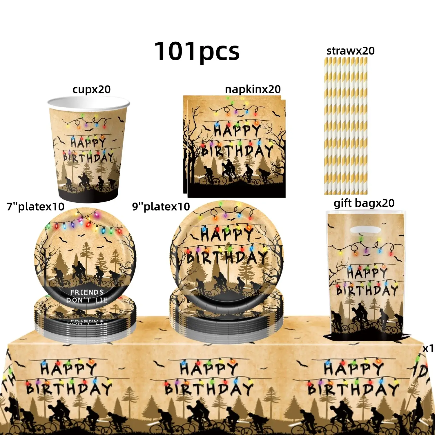 BPPXLZZ-101pcs, as shown