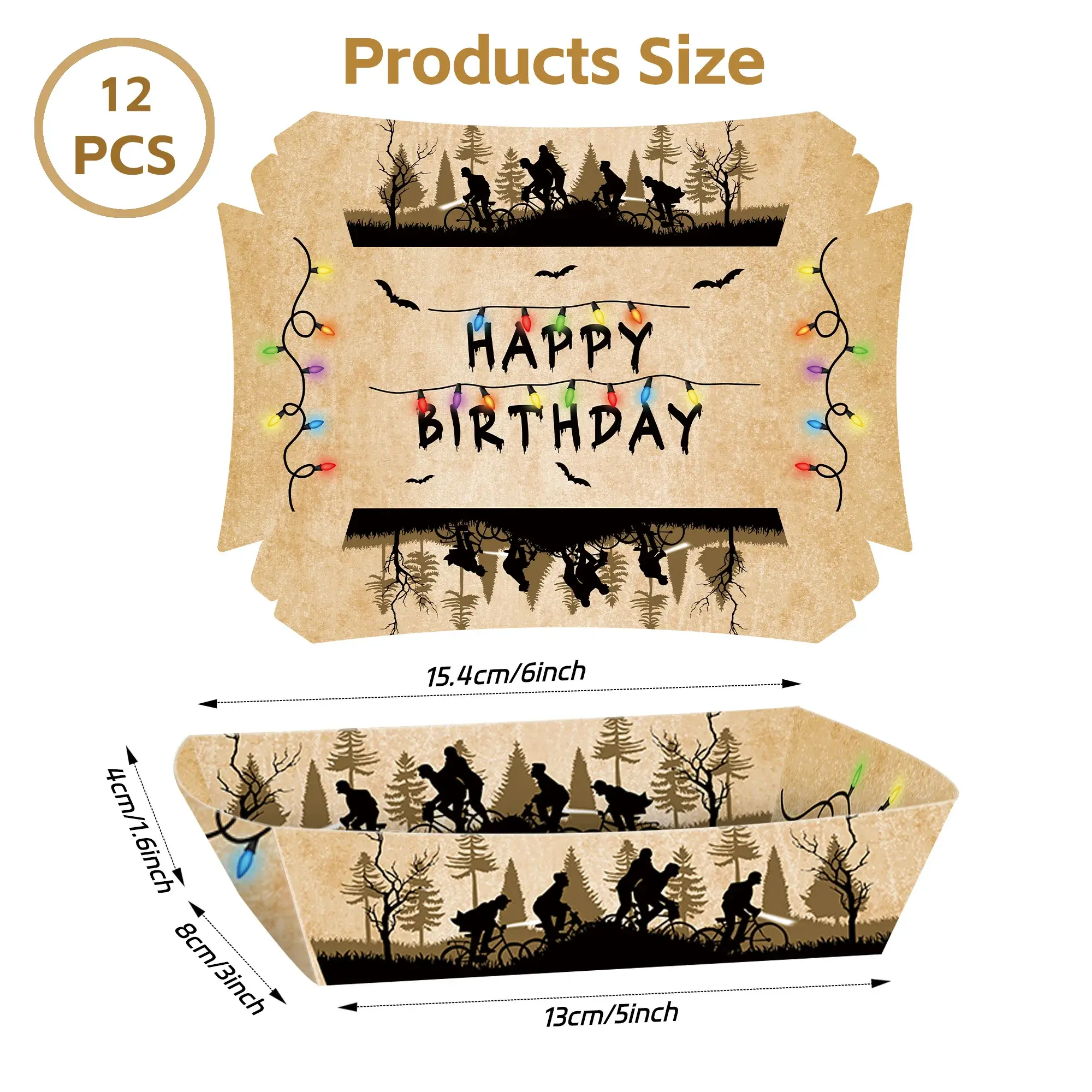 fries box-12pcs, as shown