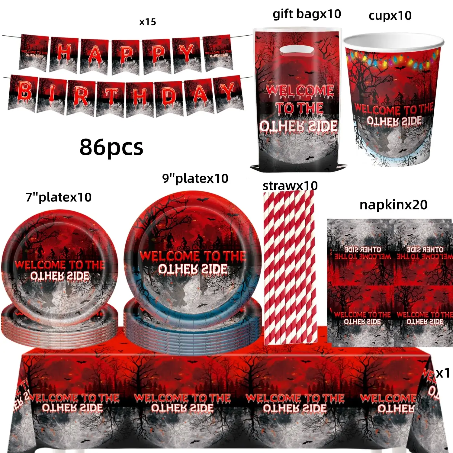 BPPXQLZZ-86pcs, as shown