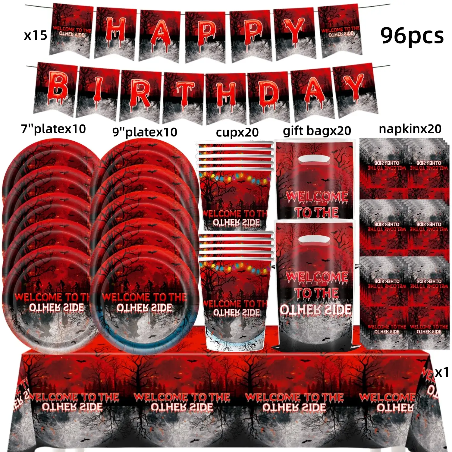 BPPQLZZ-96pcs, as shown