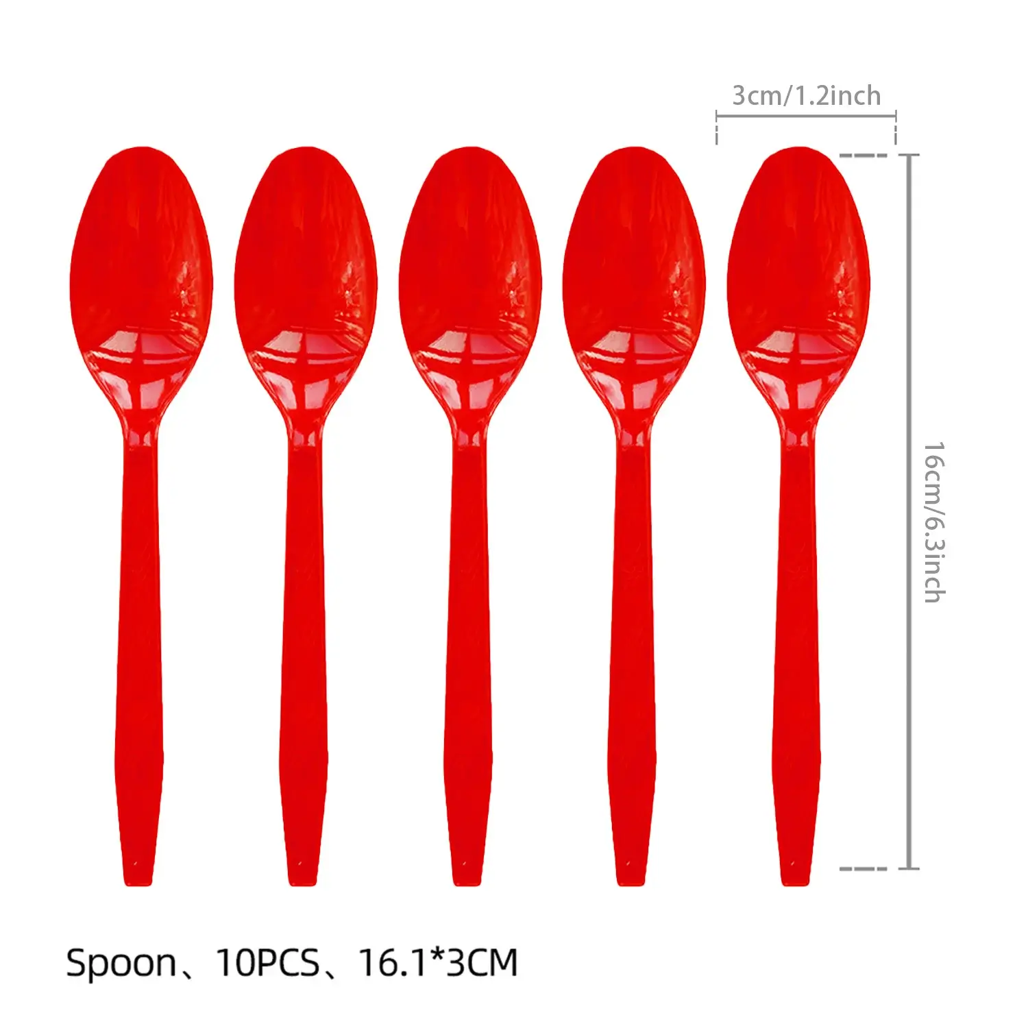 spoon-10pcs, as shown