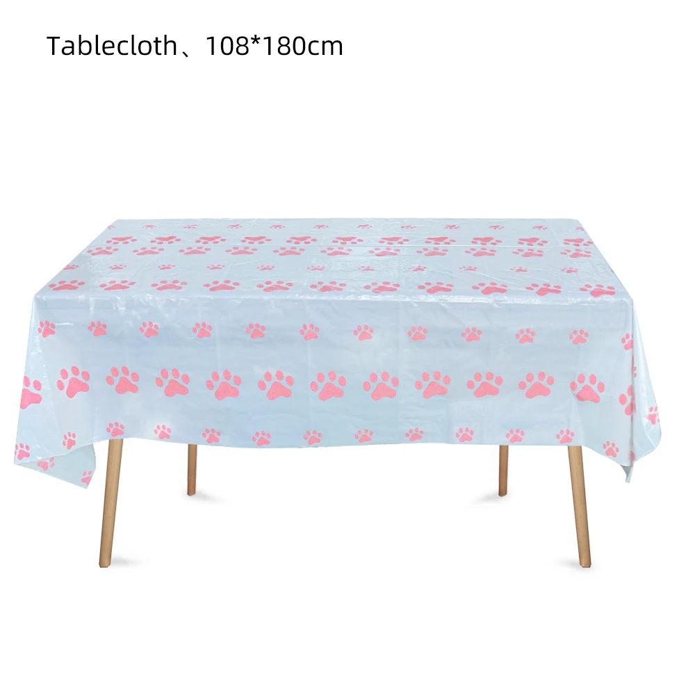 Rescue Pups Tablecloth Birthday Party Decorations 
