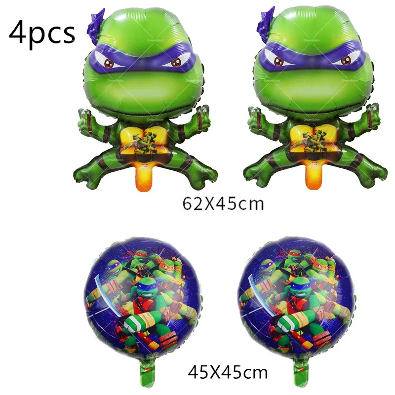 Turtle Heroes Cartoon Tortoise Hero Turtle Balloon