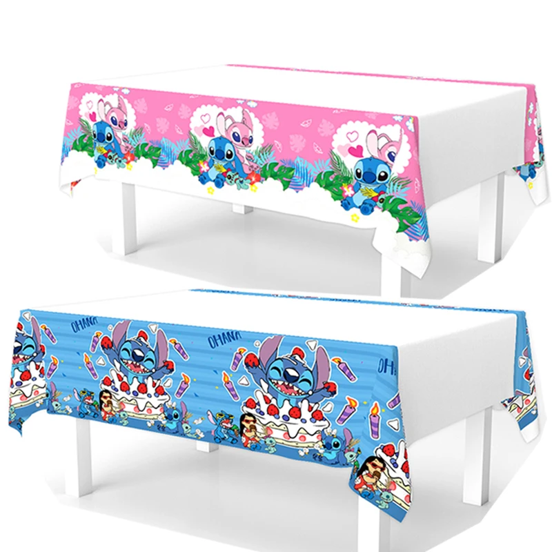 Lilo&Stitch Birthday Party Disposable Tablecloth f