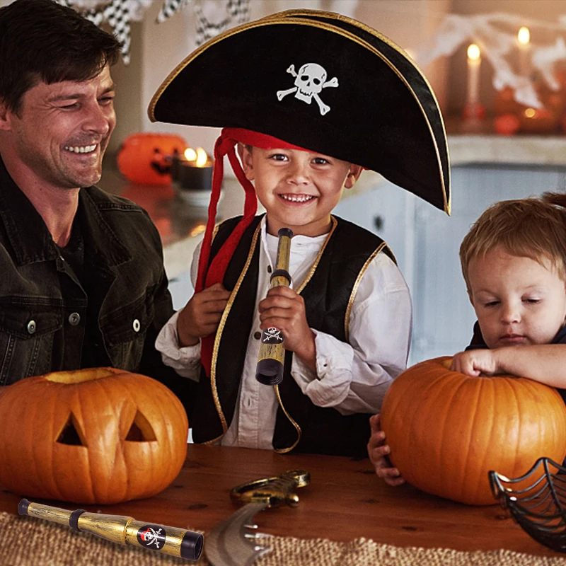 Pirate Captain Cosplay Costume Props Eye Patch Wea