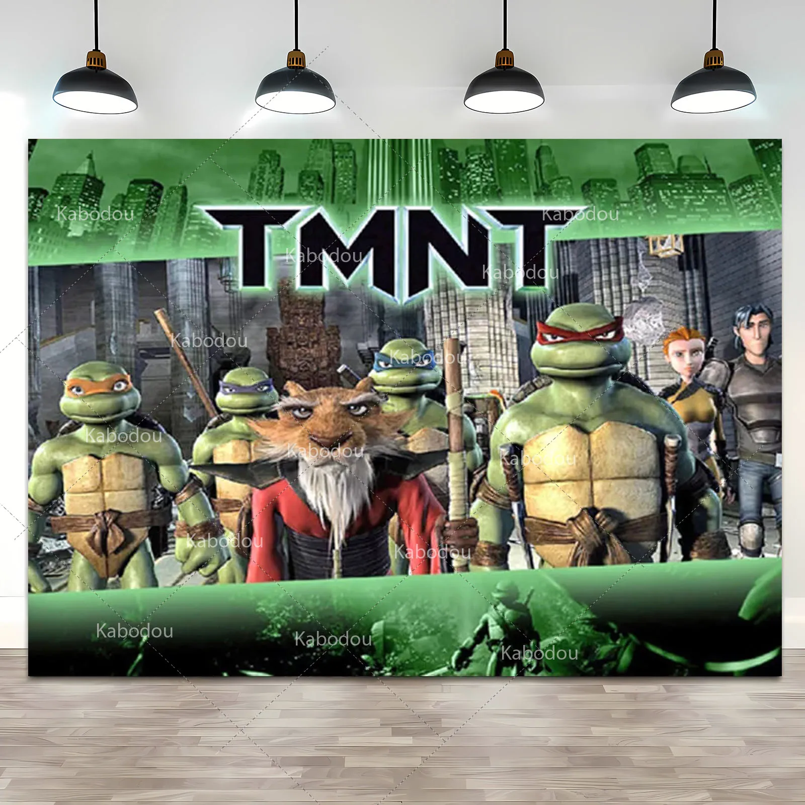 Ninja Turtles, Vinyl 250x200cm