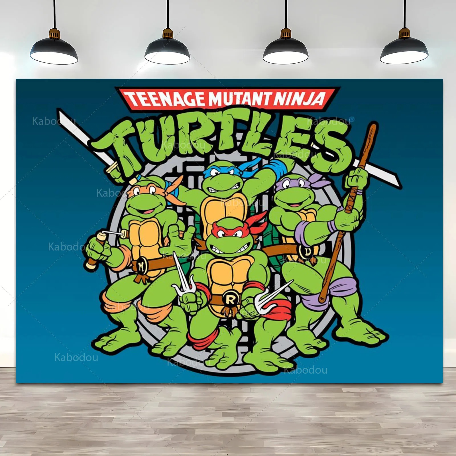 Ninja Turtles, Vinyl 300x250cm