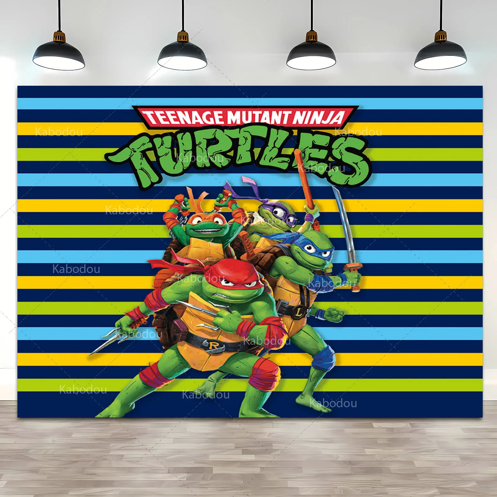 Ninja Turtles, Vinyl 180x120cm