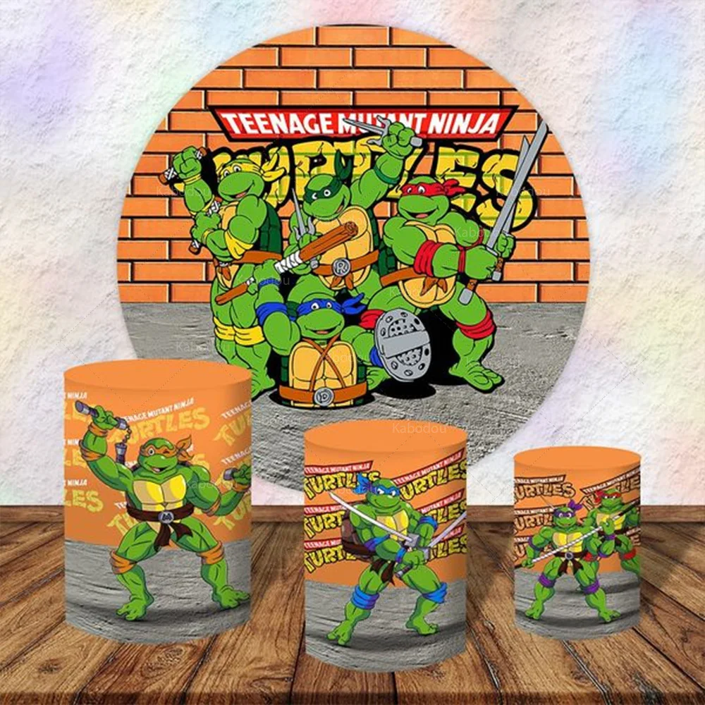 Teenage Mutant Ninja Turtles Round Backdrop Decora