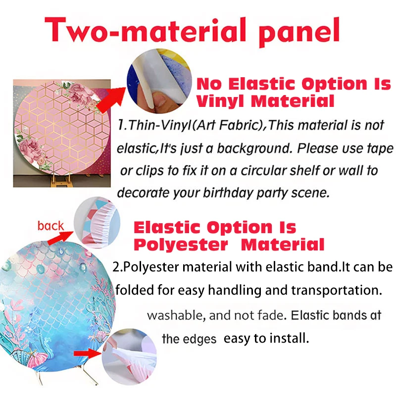 Teenage Mutant Ninja Turtles Round Backdrop Decora