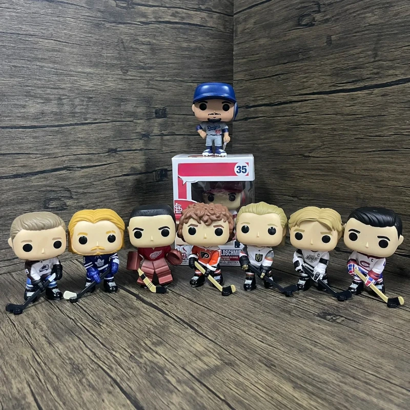 Baseballer Ice Hockey Star Athlete Action Figures 