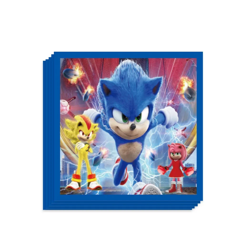 New Sonic Birthday Party Decoration Hedgehog Actio