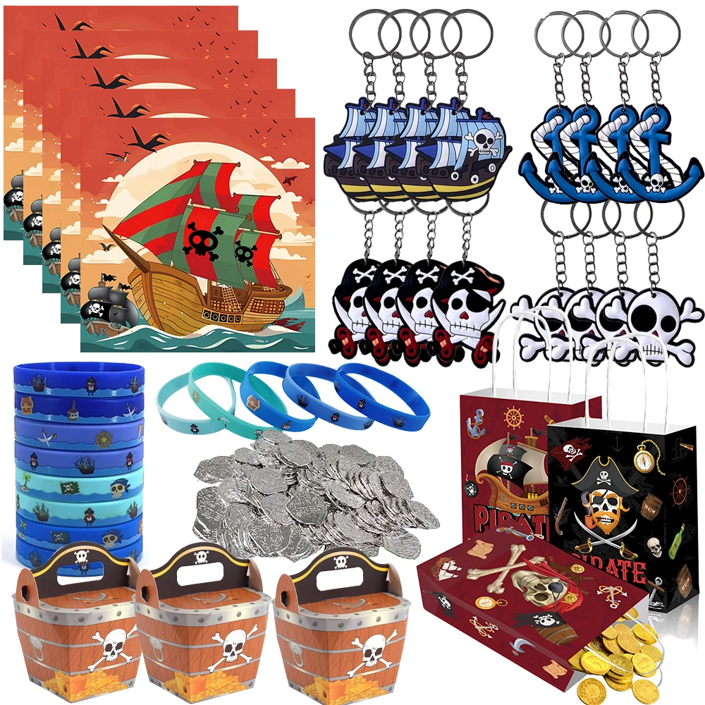 Pirate Party Supplies Pirate Disposable Napkin Key