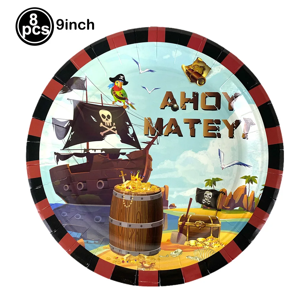 8pcs 9inch plate, as picture