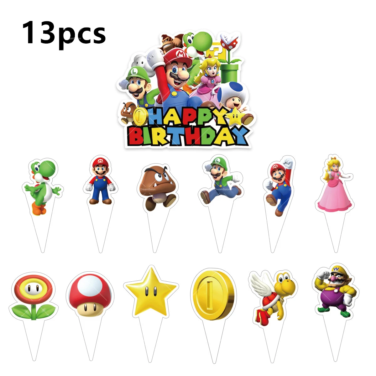 13pcs Cake Toppers, Other