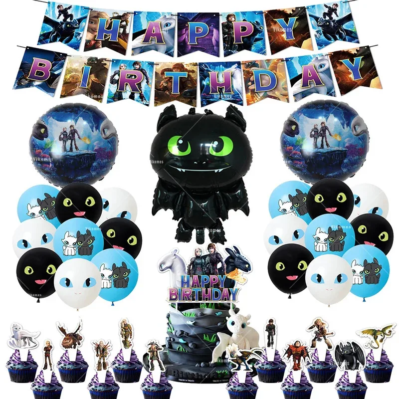 1set How To Train Dragoned Balloons No Teeth Tooth