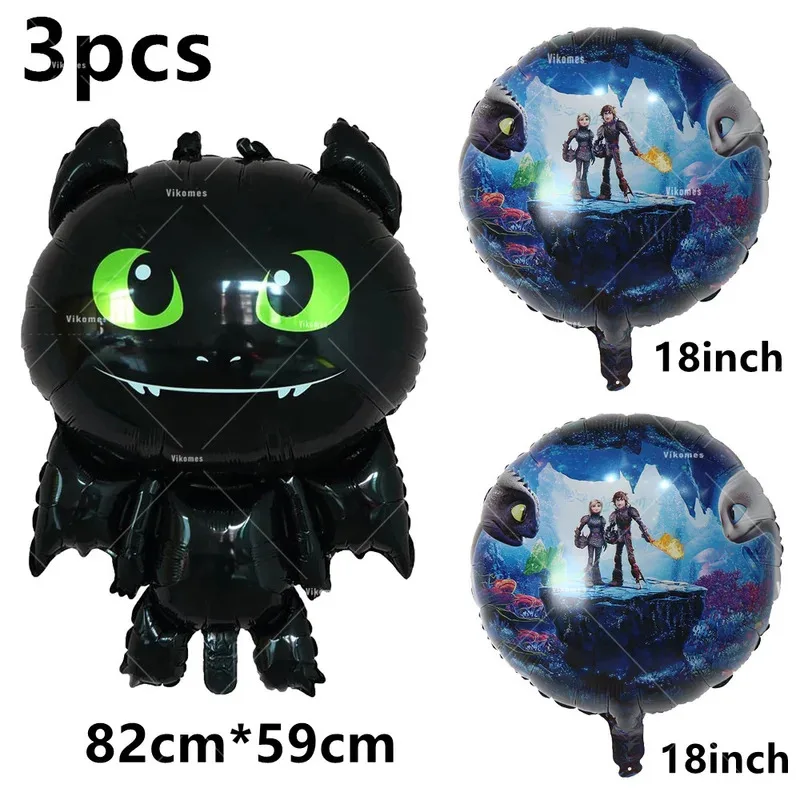 1set How To Train Dragoned Balloons No Teeth Tooth