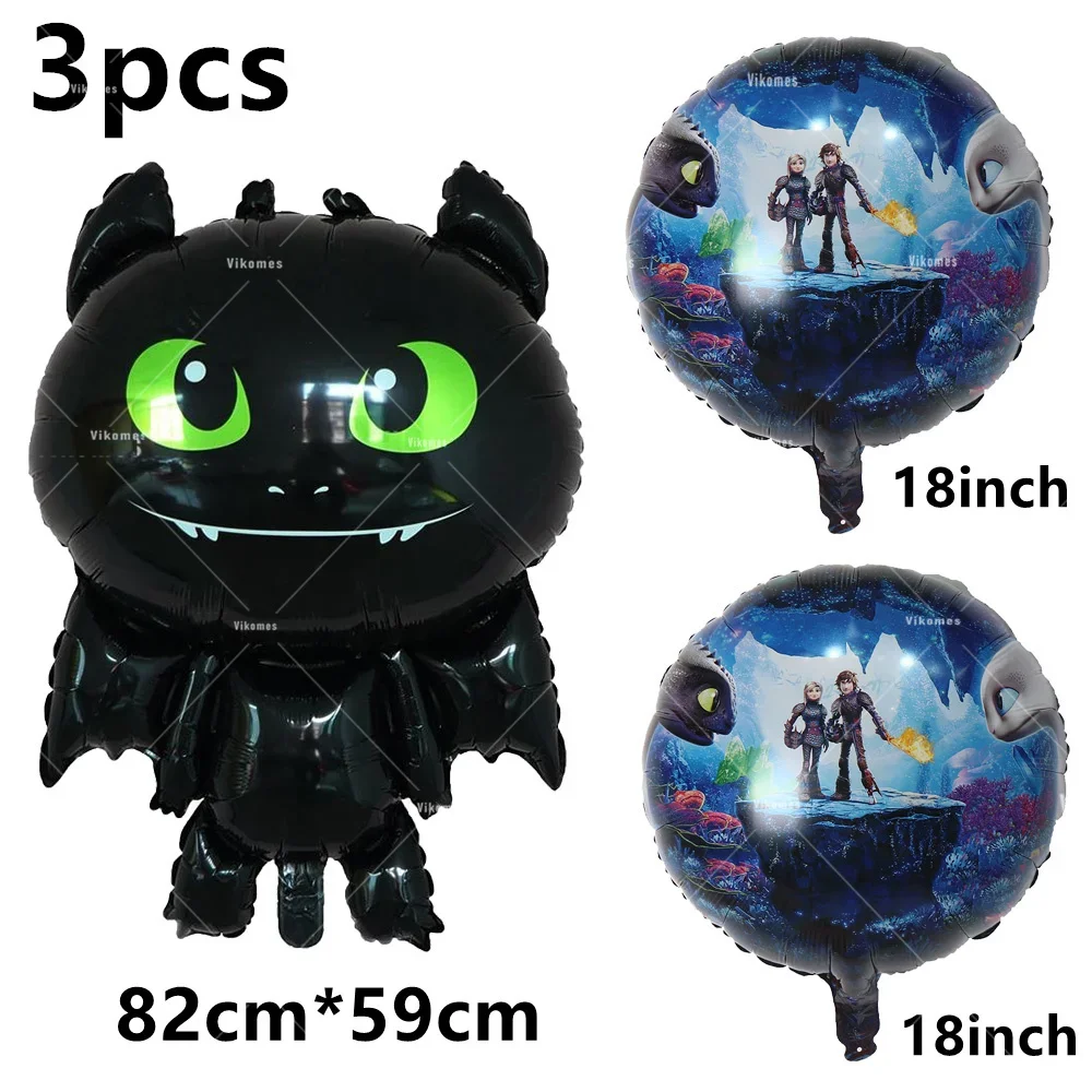 3pcs Foil Balloons, Other