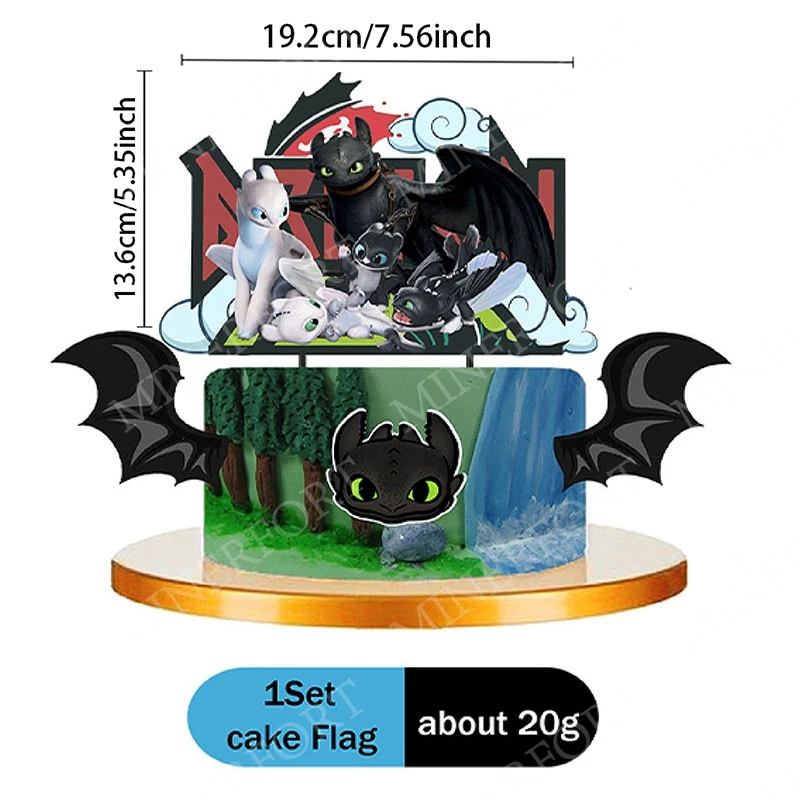 Cake flag 1pcs, other