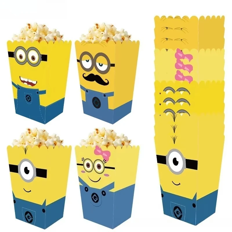 Cartoon M&Miniones Birthday Party Decoration Table